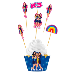 Cupcake Decoratieset K3  - 6 sets
