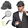 Set Detective (pet, pijp en vergrootglas)