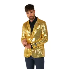 Blazer pailletten goud