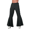 Jaren 70 en 80 broek zwart heren