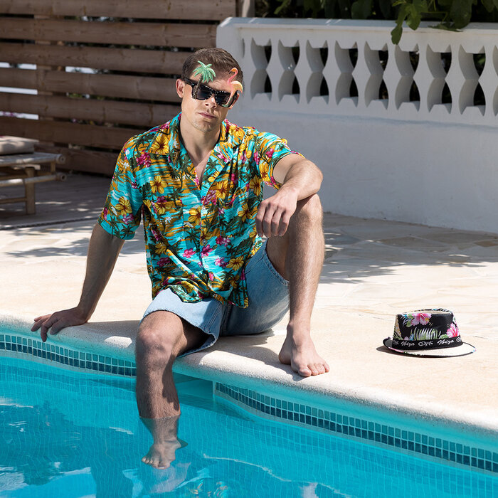 Hawaii hoed Ibiza festival