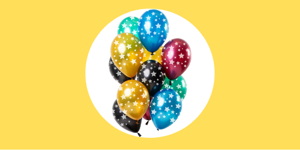 Latex bedrukte ballonnen