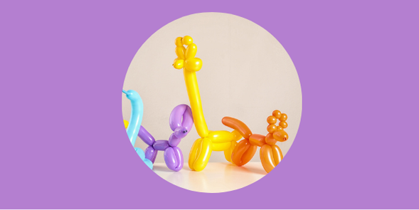 Modelleerballons in alle soorten en maten!