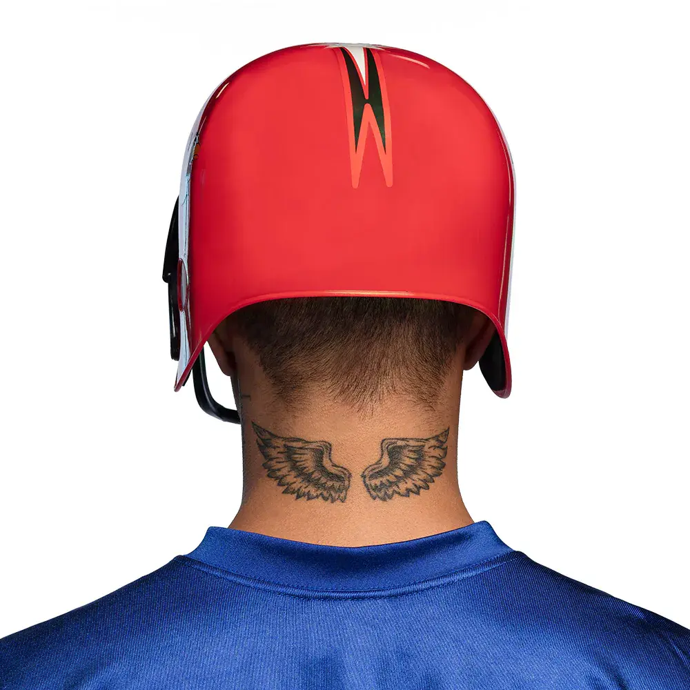 Helm American football rugby rood