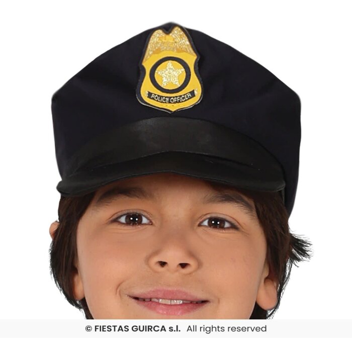 Fiestas Guirca Politie agent kind