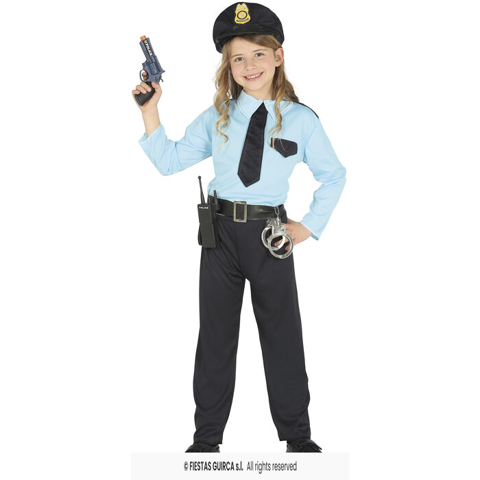 Fiestas Guirca Politie agent kind