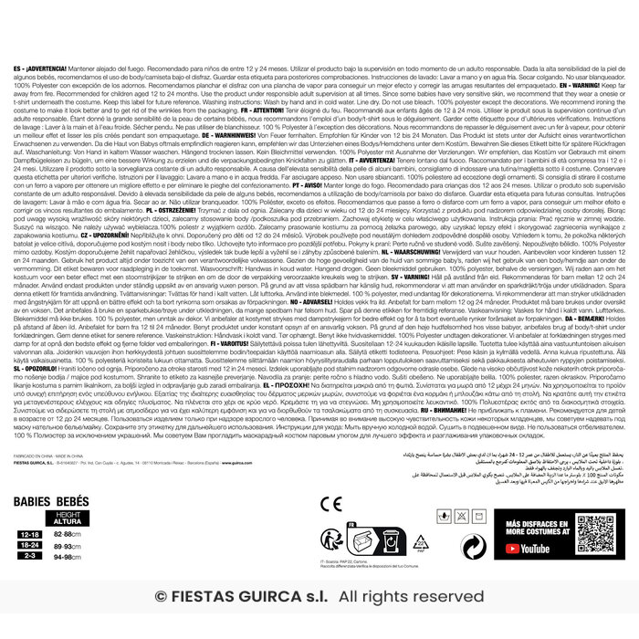 Feestshop.be Loodgieter rood verkleedkleding Mario baby