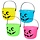 Emmer Pompoen neon kleuren 14 x 18cm (Per stuk) (kleur kan niet gekozen worden)