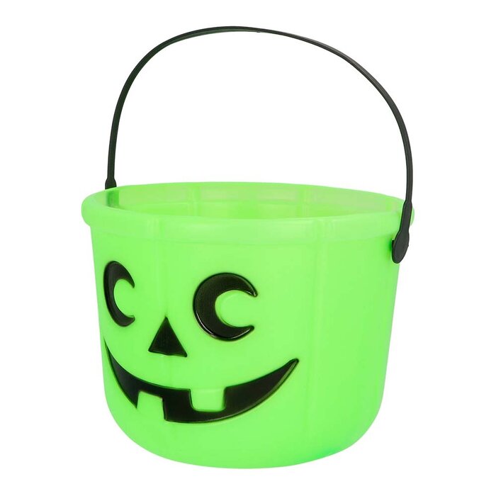 Emmer Pompoen neon kleuren 14 x 18cm (Per stuk) (kleur kan niet gekozen worden)
