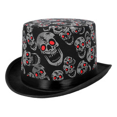 Hoed Halloween Skull blink