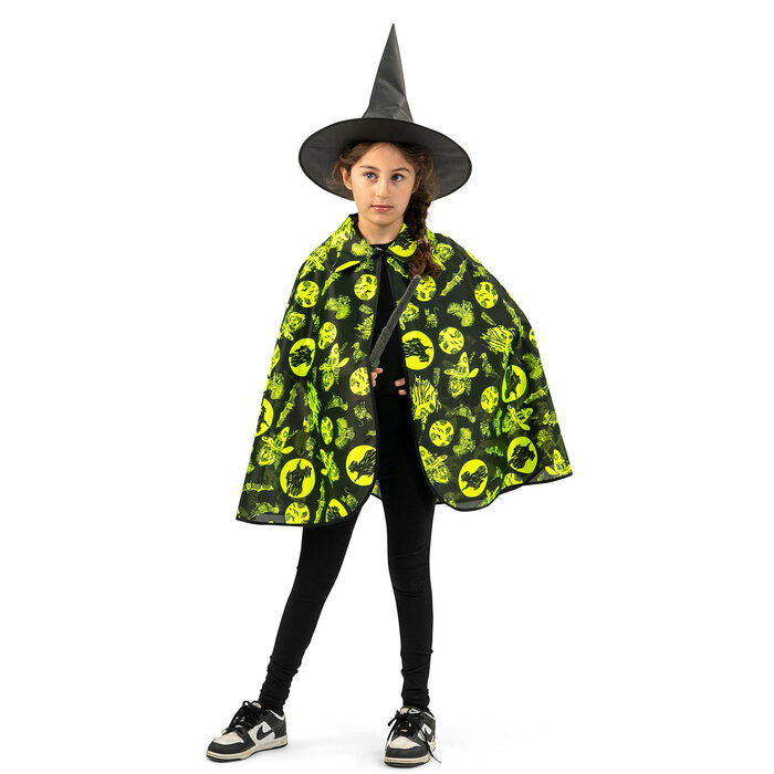 Fluo Flying Cape kinderen