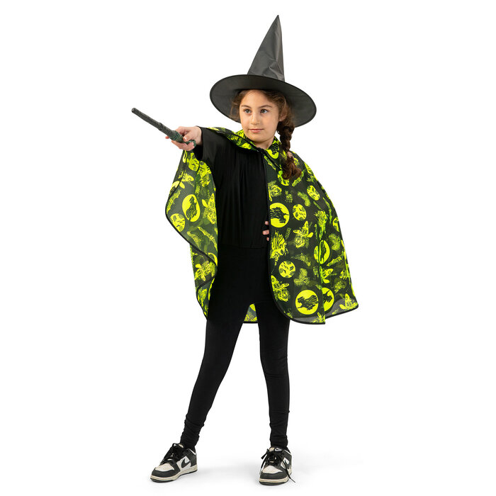 Fluo Flying Cape kinderen