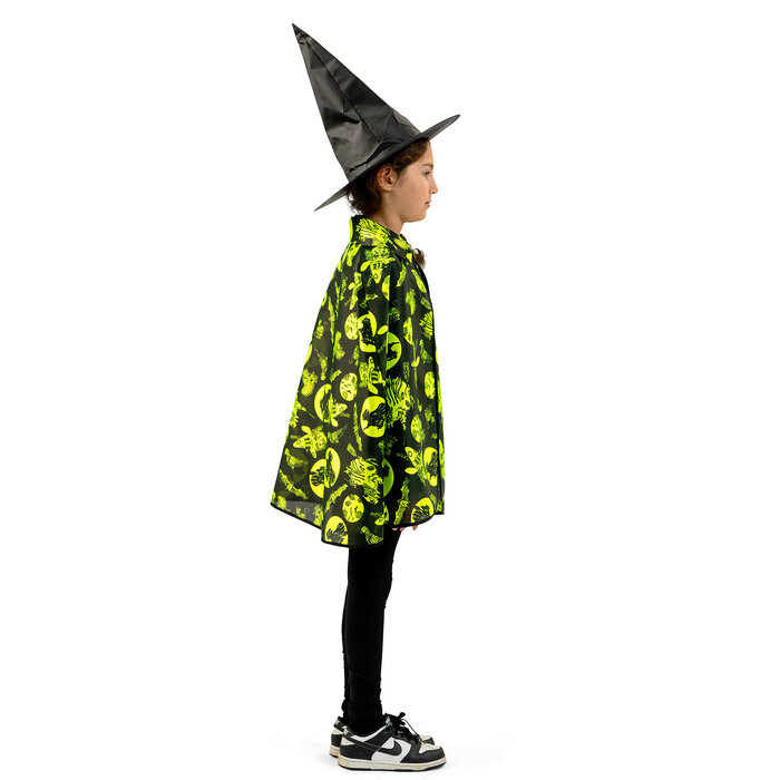Fluo Flying Cape kinderen