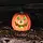 LED decoratie Pompoen Spooky 20cm