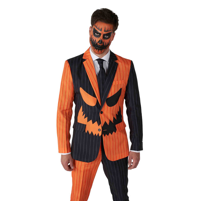 Suitmeister Jack-O Pinstripe Black kostuum Suitmeister