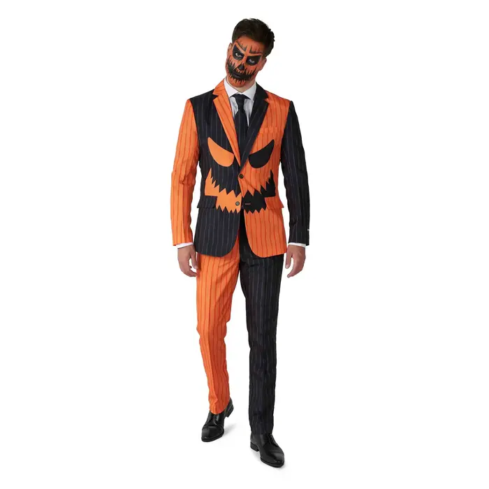 Suitmeister Jack-O Pinstripe Black kostuum Suitmeister