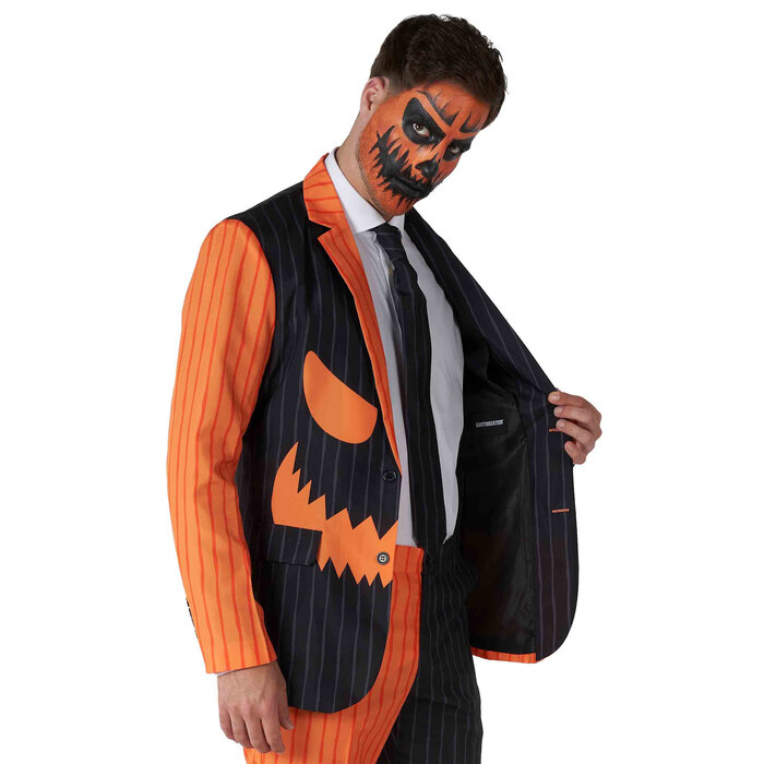 Suitmeister Jack-O Pinstripe Black kostuum Suitmeister