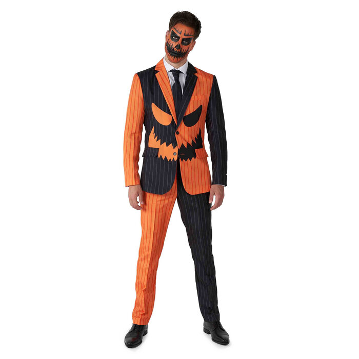 Suitmeister Jack-O Pinstripe Black kostuum Suitmeister