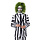 Beetlejuice kostuum zwart wit gestreept