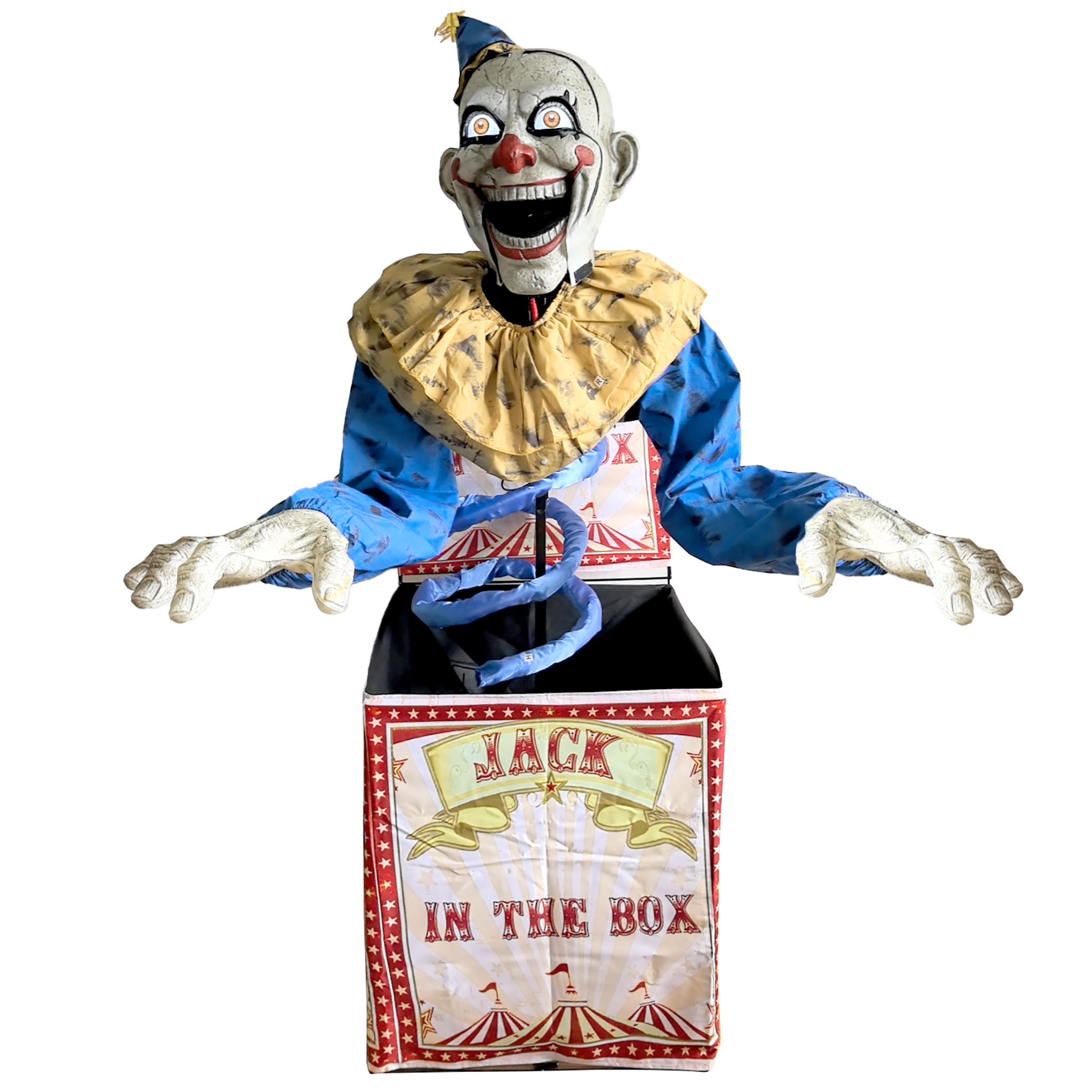 Jack in the box clown 180 cm animatronic