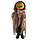 Halloween decoratie bewegend pompoen pop 90cm