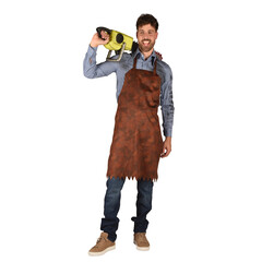 Thetru Schort Leatherface bruin