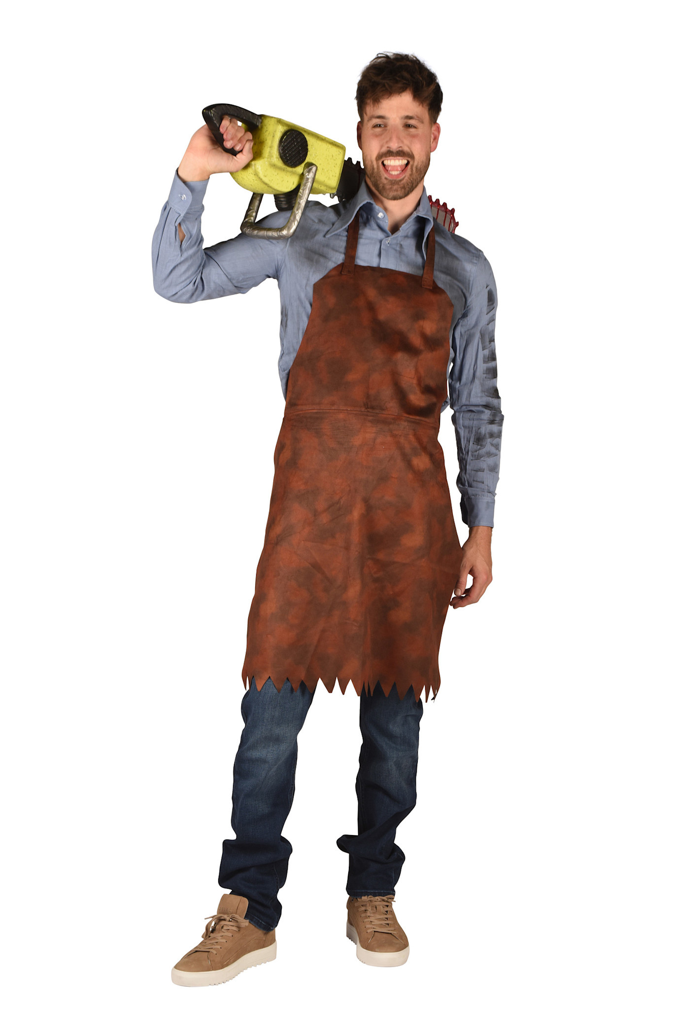 Thetru Schort Leatherface bruin