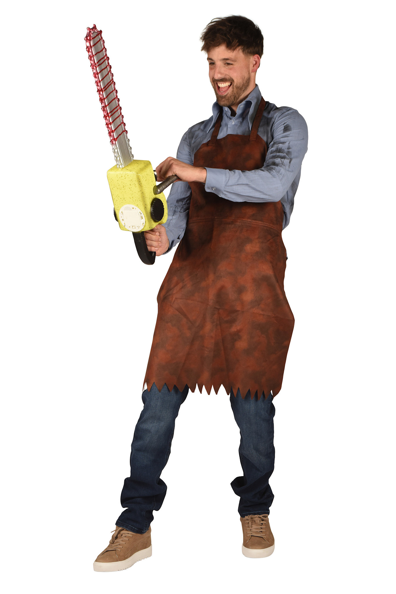 Thetru Schort Leatherface bruin