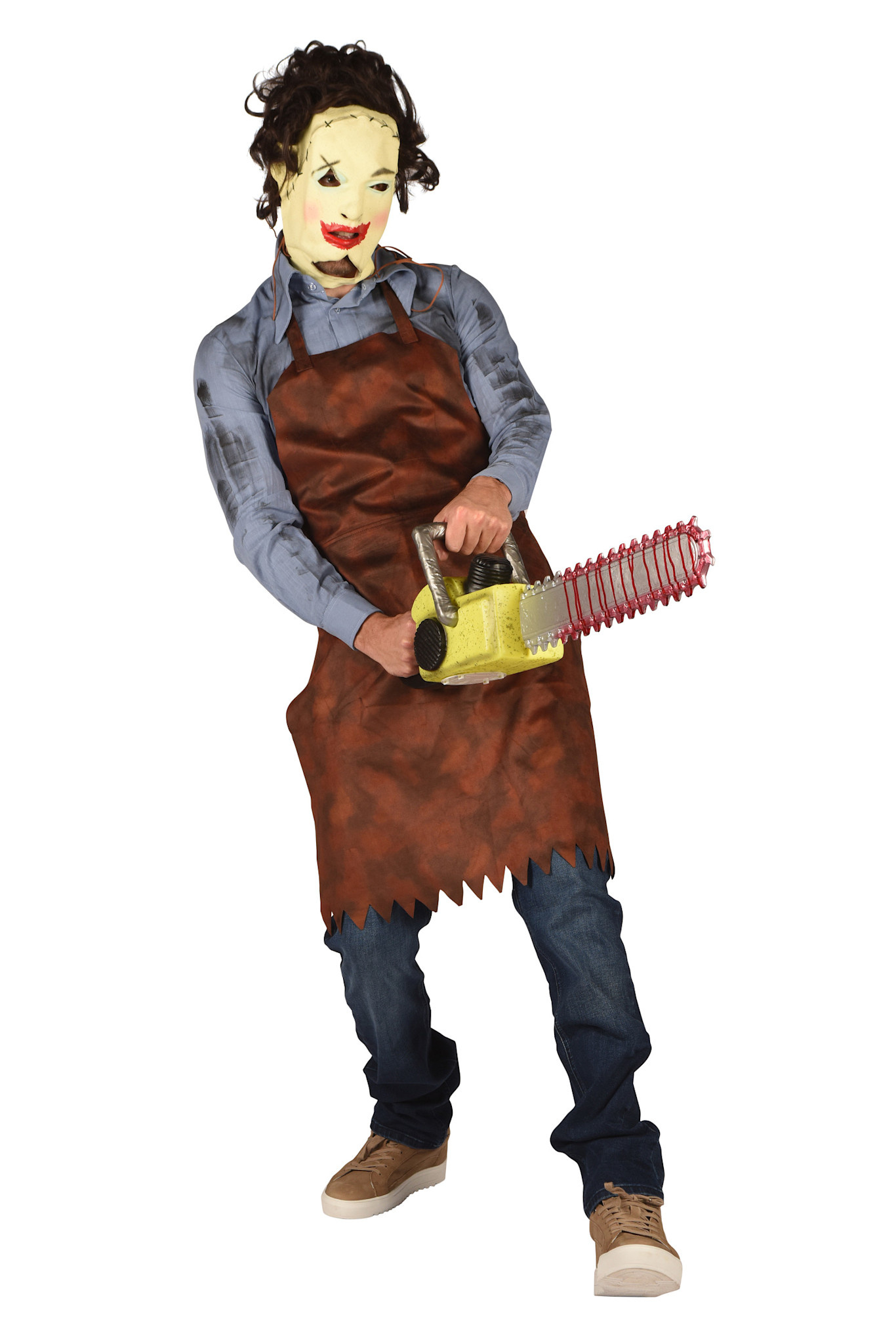 Thetru Schort Leatherface bruin