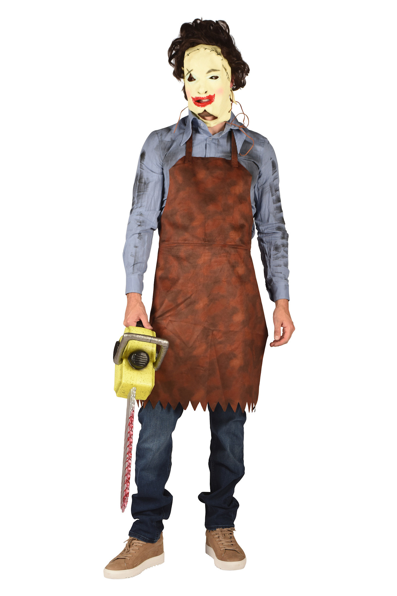 Thetru Schort Leatherface bruin