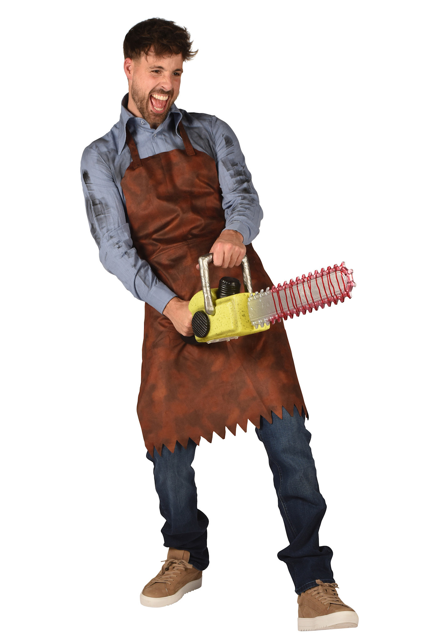 Thetru Schort Leatherface bruin