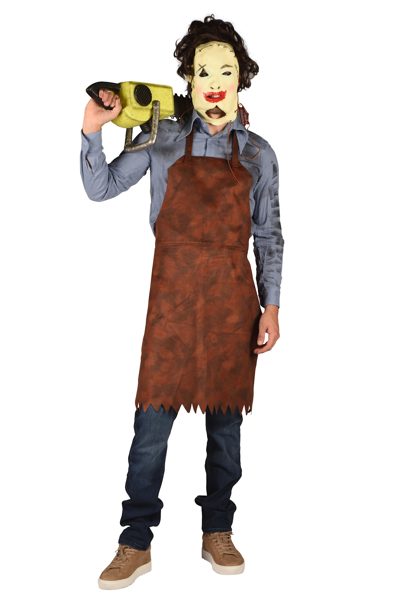 Thetru Schort Leatherface bruin