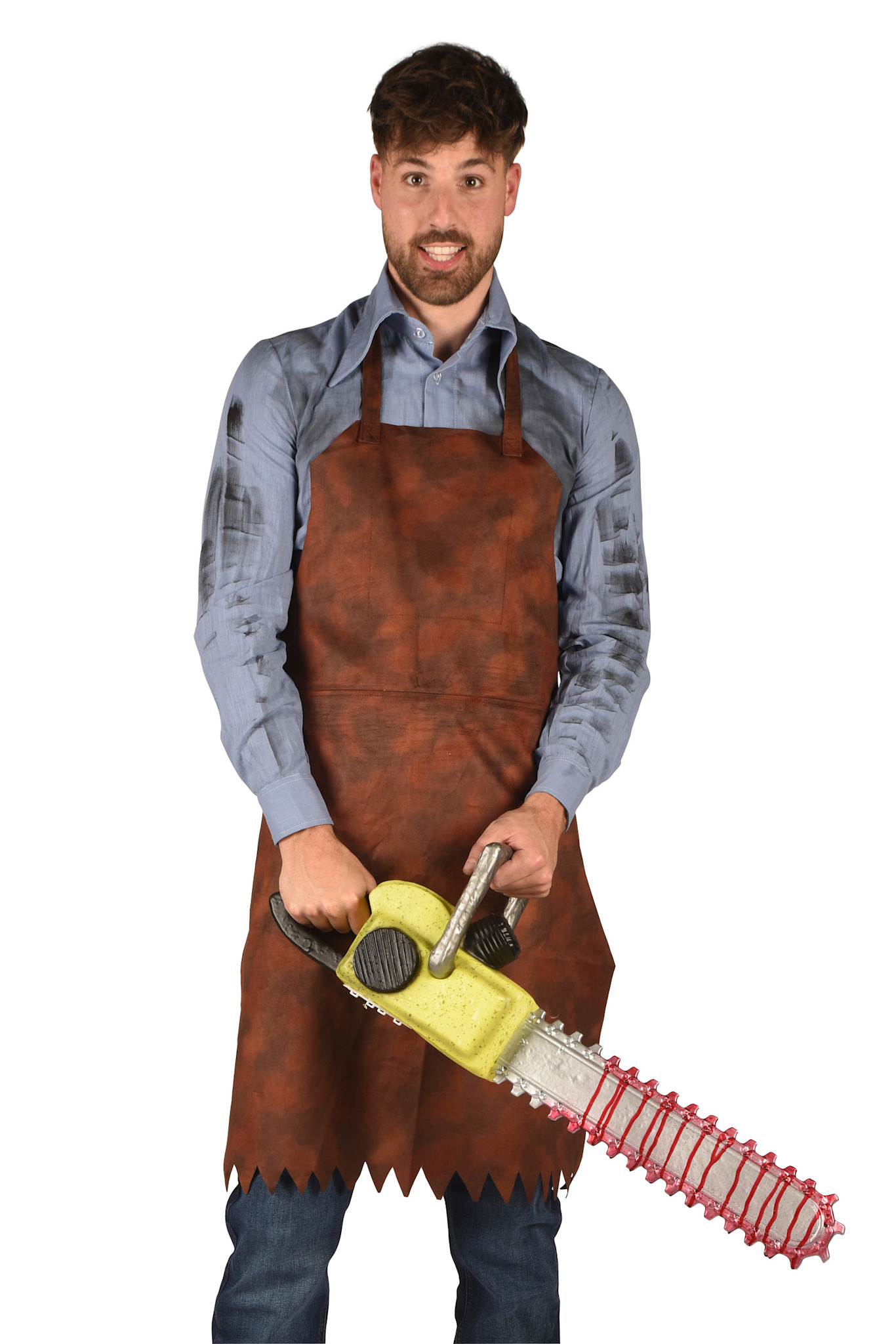 Thetru Schort Leatherface bruin