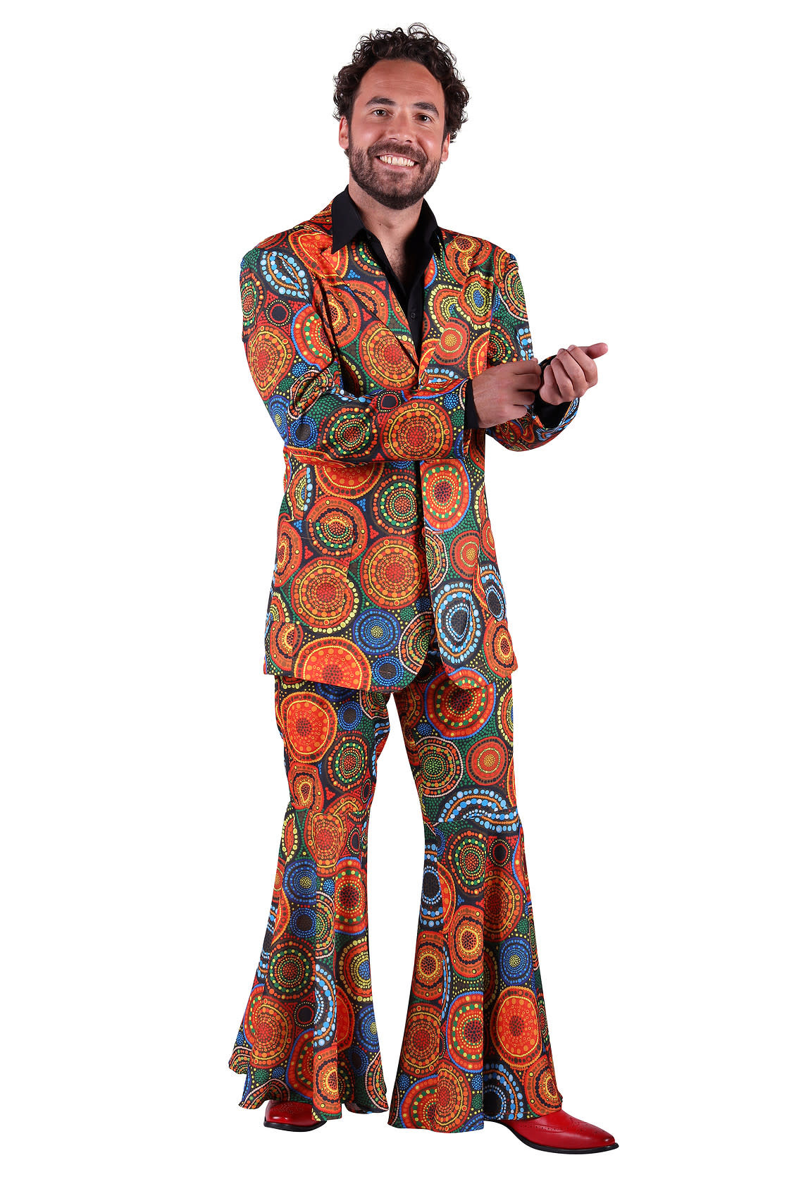 Thetru Hippie kostuum heren Broadwayne african