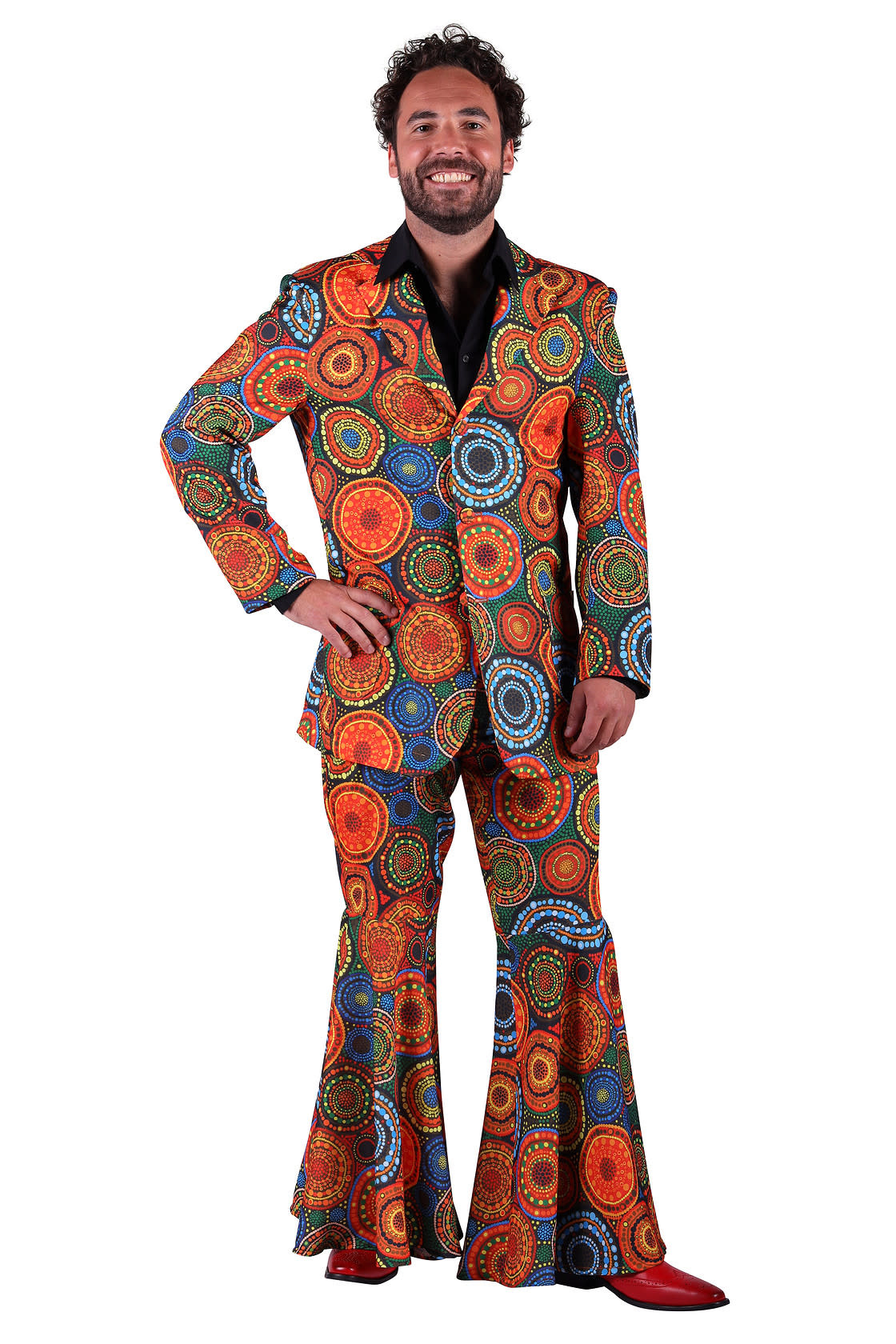 Thetru Hippie kostuum heren Broadwayne african