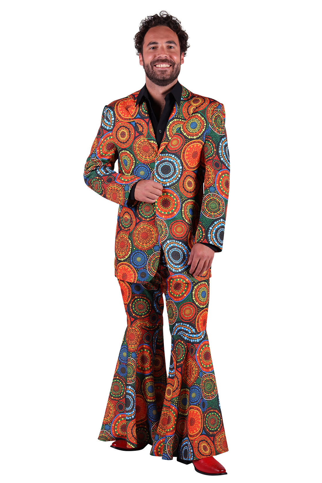 Thetru Hippie kostuum heren Broadwayne african