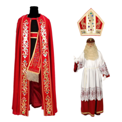 Thetru Sinterklaas kostuum Antwerpen Belgie compleet set