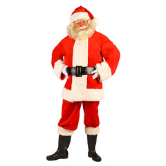 Thetru Kerstman kostuum Original style rood wit