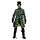 Halloween jas neon skull