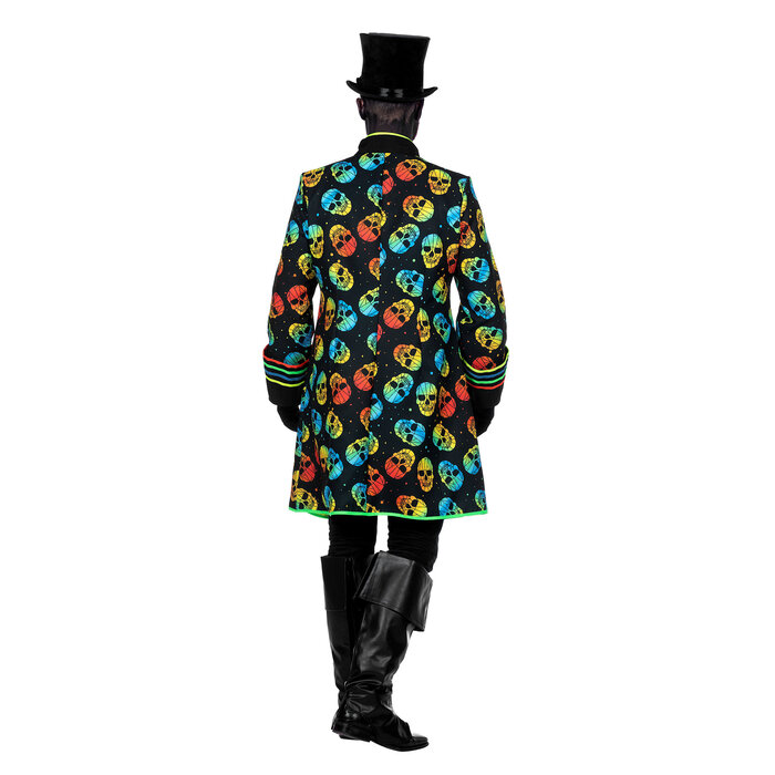 Wilbers & Wilbers Halloween jas neon skull