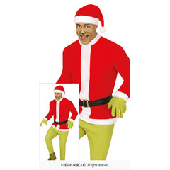 Kerstman groen