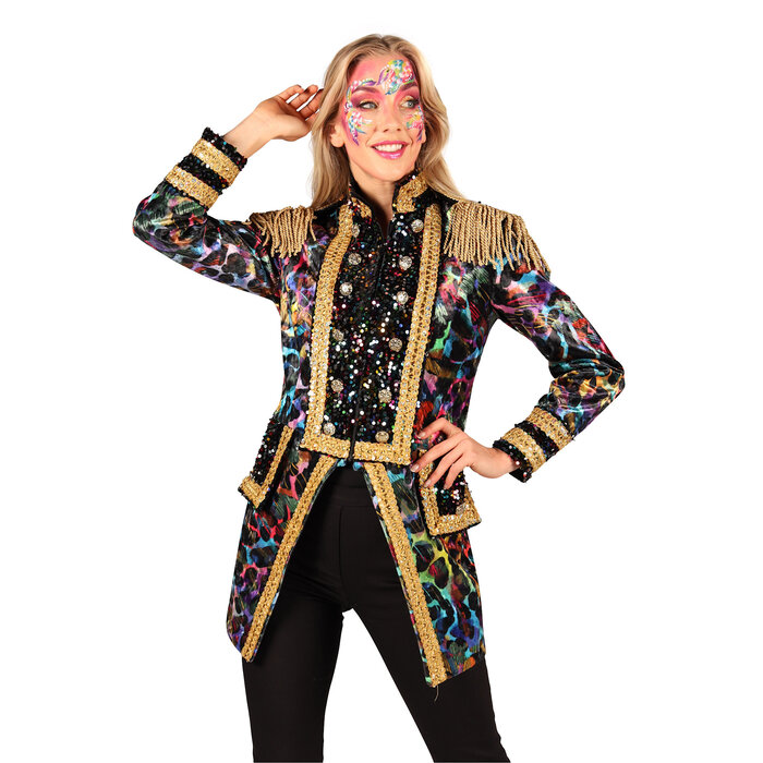 Thetru Carnavalsjas dames Painted Black luxe