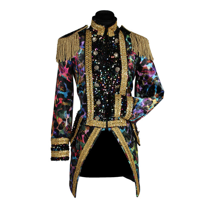 Thetru Carnavalsjas dames Painted Black luxe