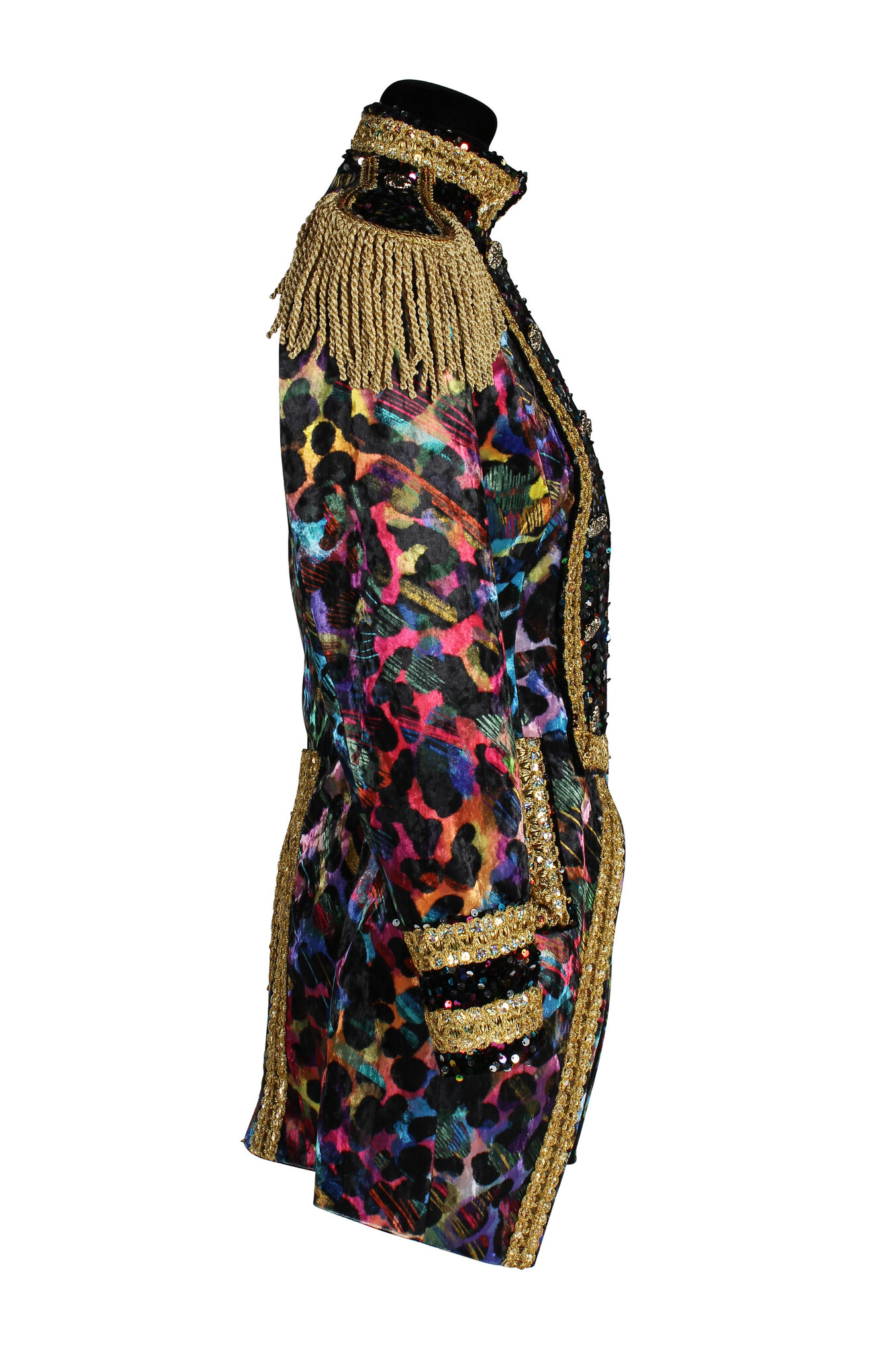 Thetru Carnavalsjas dames Painted Black luxe