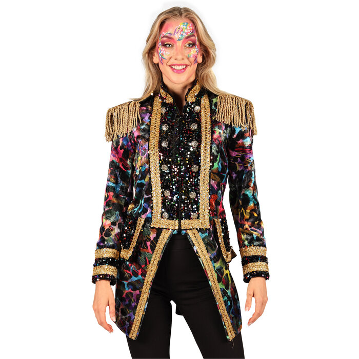 Thetru Carnavalsjas dames Painted Black luxe