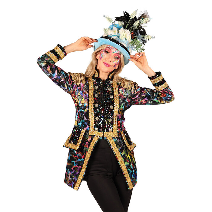 Thetru Carnavalsjas dames Painted Black luxe