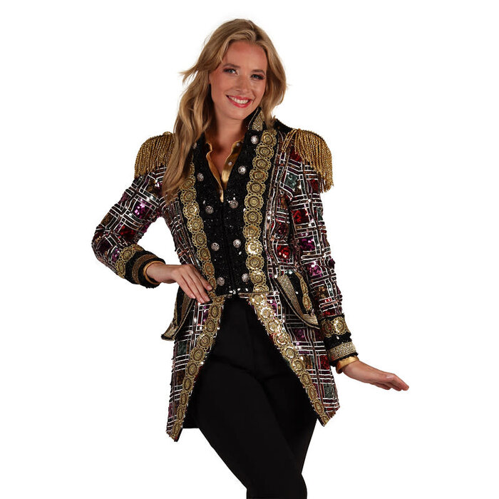 Carnavalsjas dames Sequin Mirror