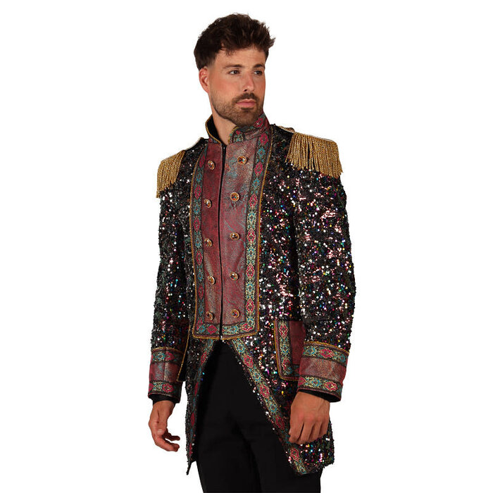 Carnavalsjas heren sequin party