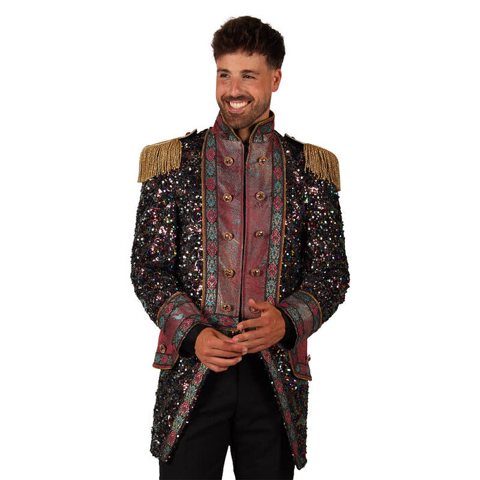 Carnavalsjas heren sequin party