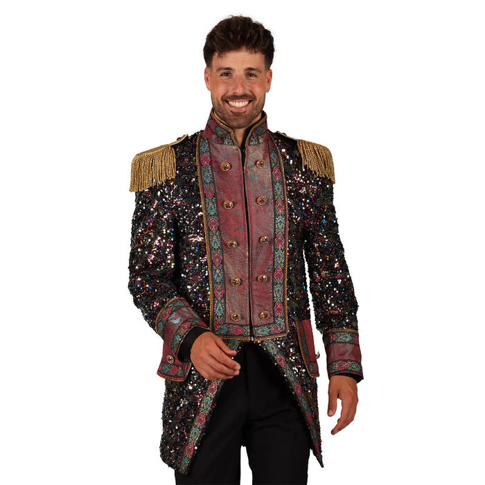 Carnavalsjas heren sequin party